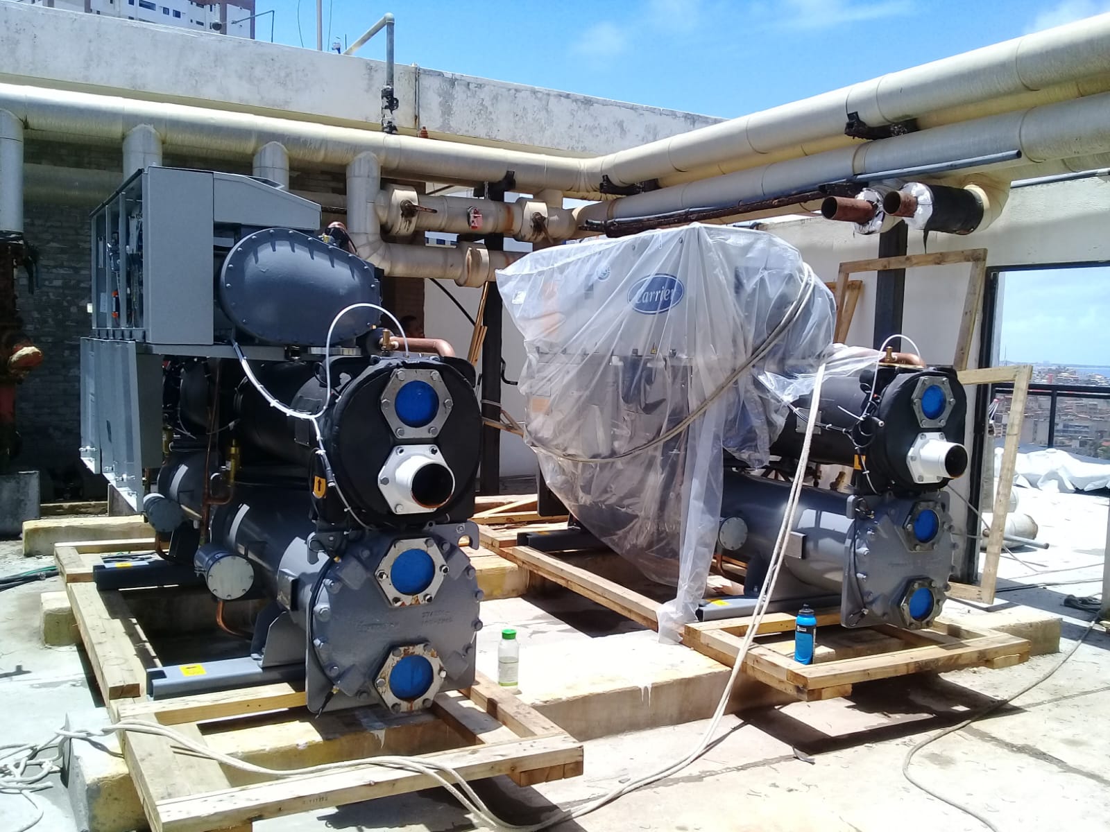 Chiller industrial para locação SPCHILLER do Brasil